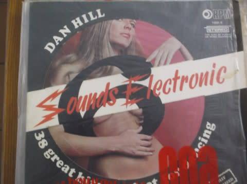 LP RECORDS : DAN HILL -SOUNDS ELECTRONIC  ( TOTAL OF 8 LP's )